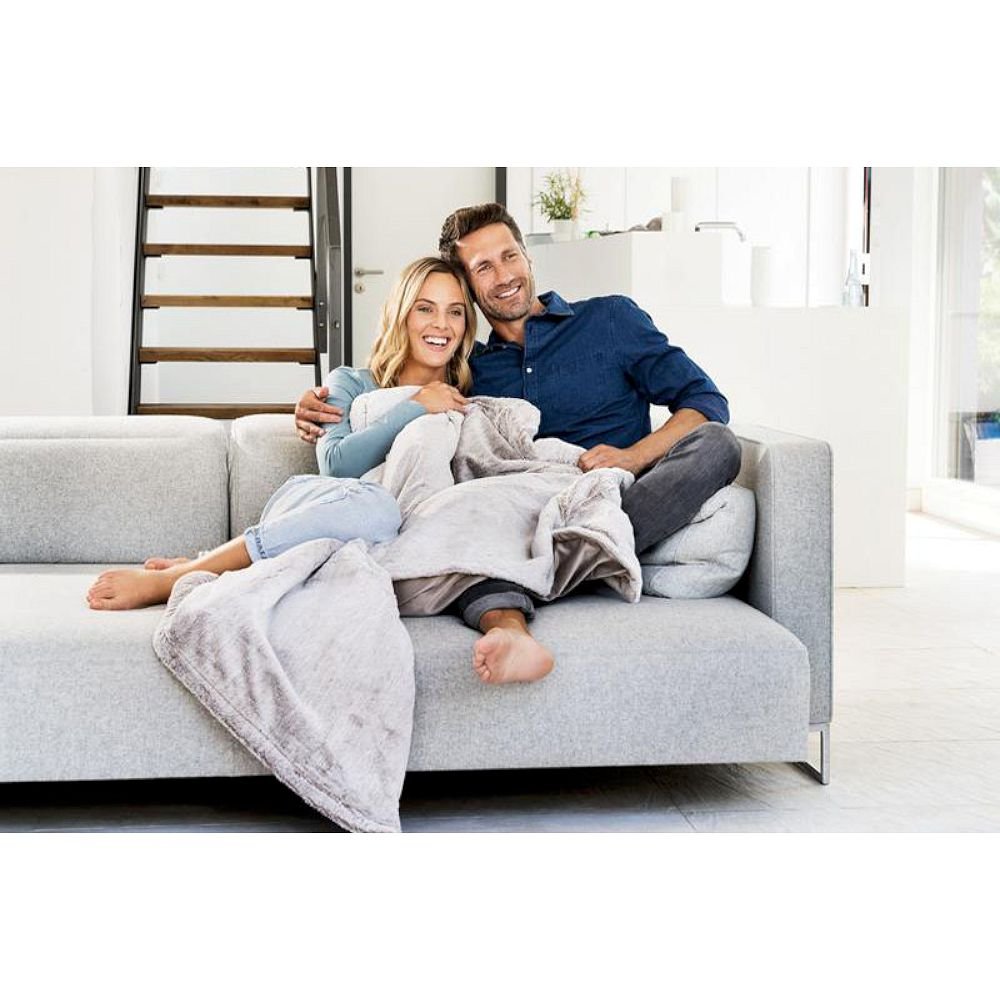 Alternative view of Ηλεκτρική θερμαινόμενη απαλή κουβέρτα Διπλή Beurer HD 75 Cosy Nordic
