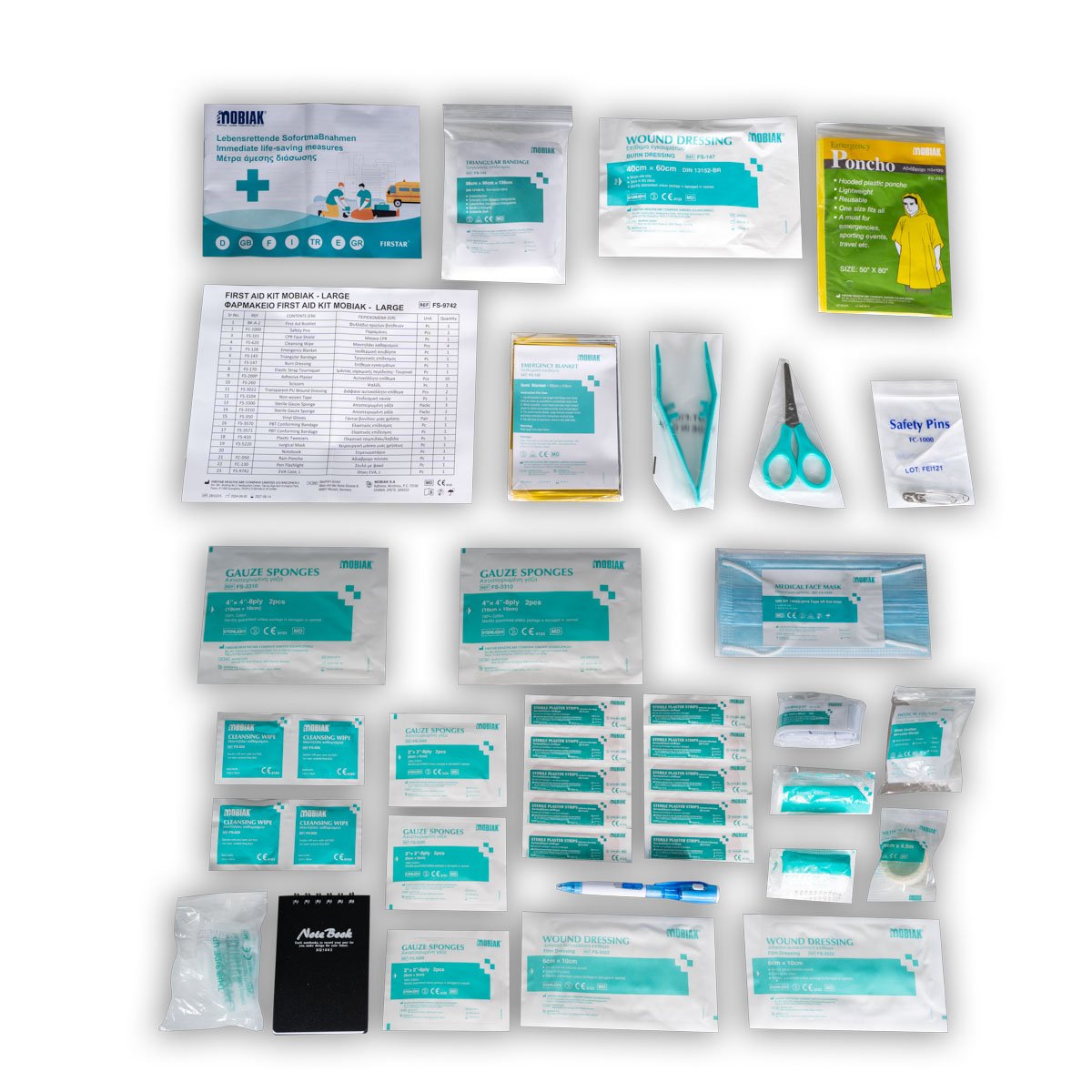 Φαρμακείο First Aid Kit Mobiak – LARGE 0804602 - Image 2