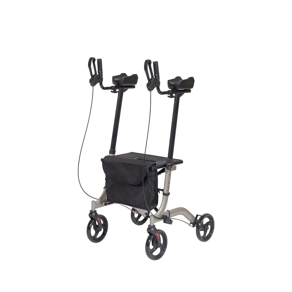 Rollator Αλουμινίου με λαβή και στήριξη πήχη – 0805452 - Image 3