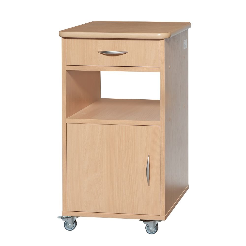 Κομοδίνο, Ξύλινο Τροχήλατο – 0805620