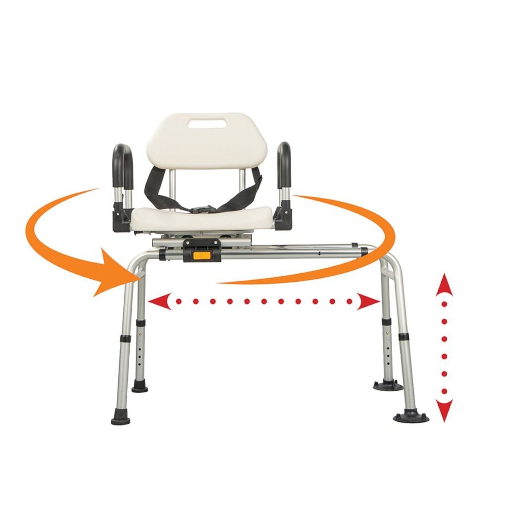 Alternative view of Περιστρεφόμενο κάθισμα μεταφοράς μπανιέρας 360° 0805661