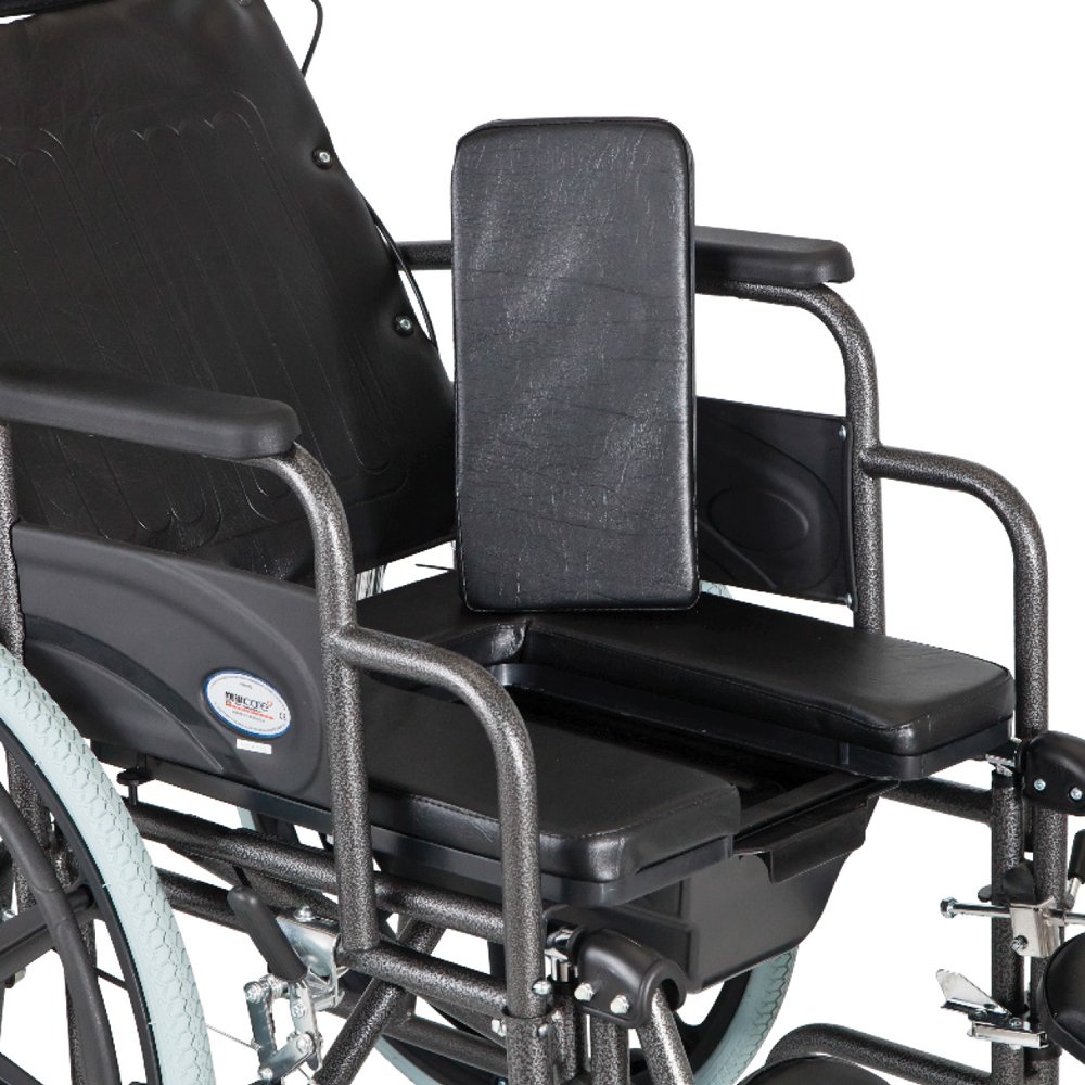 Alternative view of Αμαξίδιο Reclining με πλάτη ανακλινόμενη, ανυψούμενα υποπόδια και δοχείο – 0806062