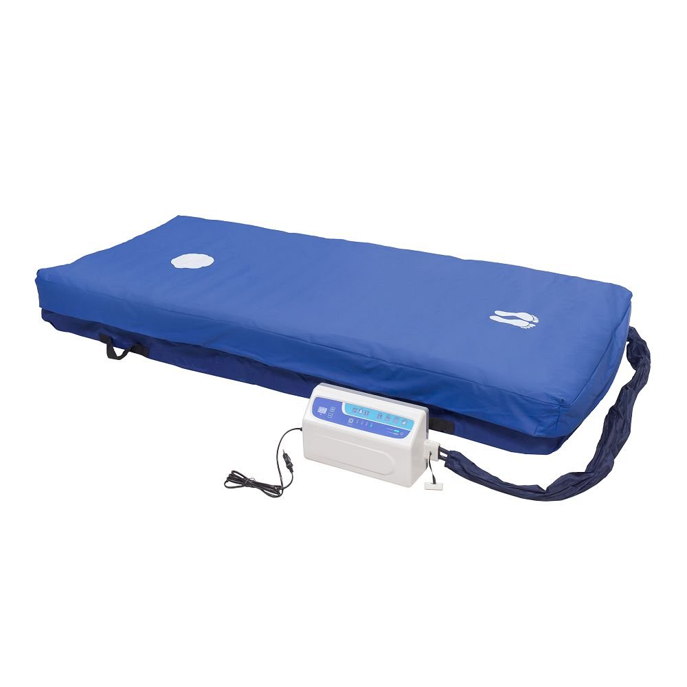 Alternative view of Στρώμα Κατακλίσεων Ραβδωτό και Αεραντλία  ICU (Νοσοκομειακού τύπου) – 0806293