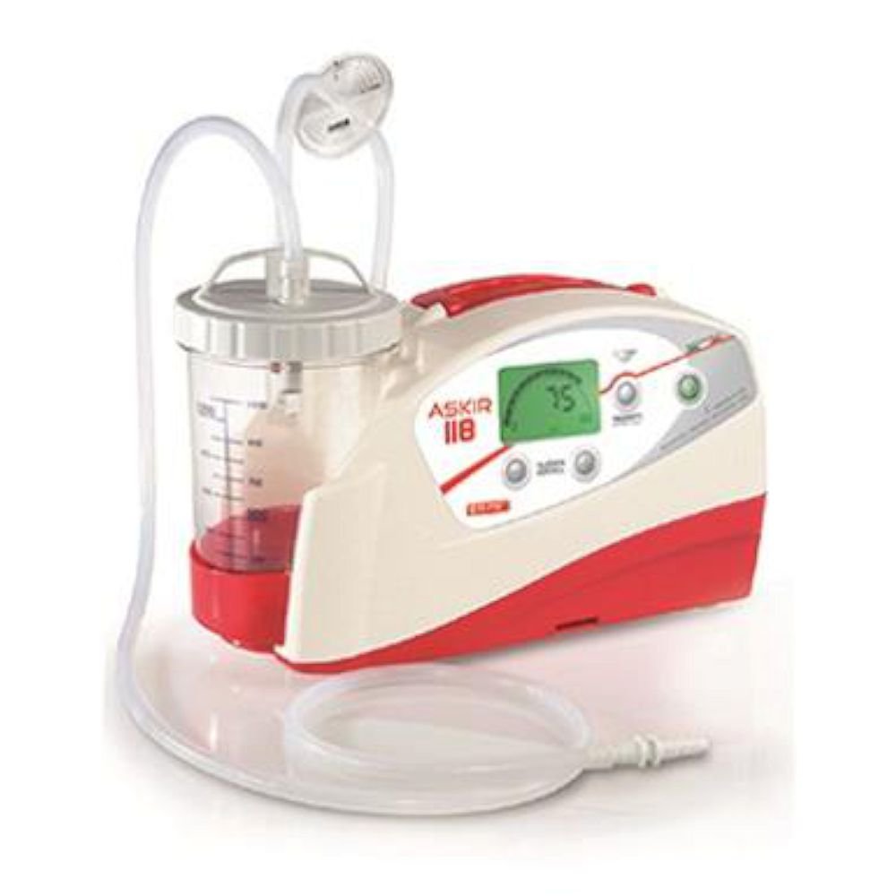 Αναρρόφηση New Askir 118 Emergency (26Lt/min) (Ρεύματος-Μπαταρίας) – 0808084