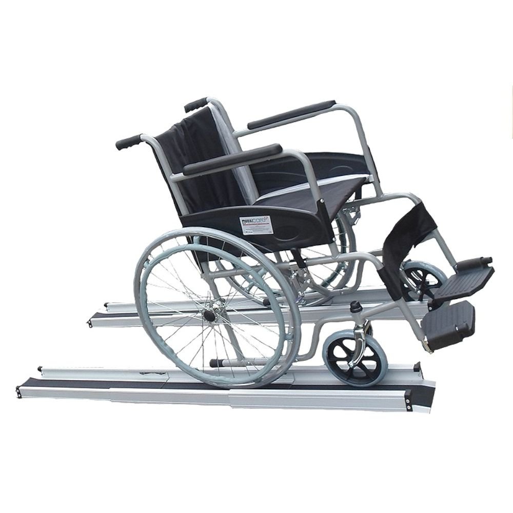 Ράμπα πτυσσόμενη για αναπηρικά αμαξίδια 120-213cm – 0805400