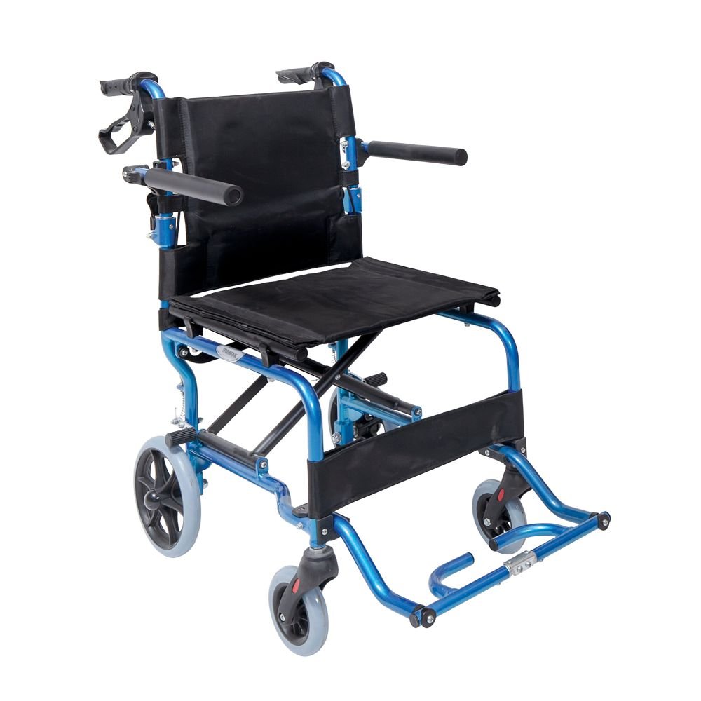 Αναπηρικό Αμαξίδιο Μεταφοράς Αλουμινίου με Τσάντα Μεταφοράς – 0808377