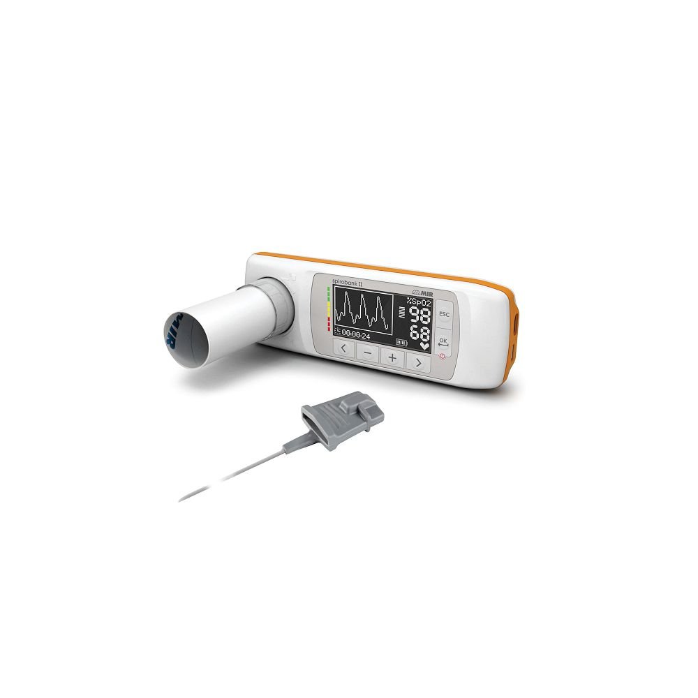 Σπιρόμετρο Φορητό Spirobank II με FlowMir* & Οξύμετρο – 0810603