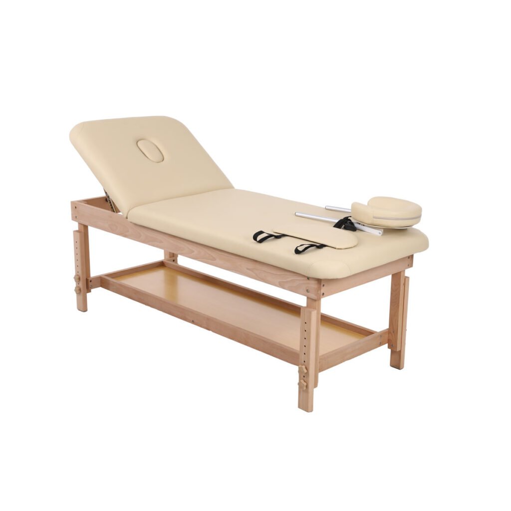 Alternative view of Ξύλινο κρεβάτι – μπεζ (πλάτος 70cm) 0812307