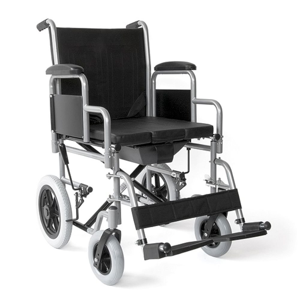 Αναπηρικό αμαξίδιο μεταφοράς με δοχείο 09-2-010 (VT201)