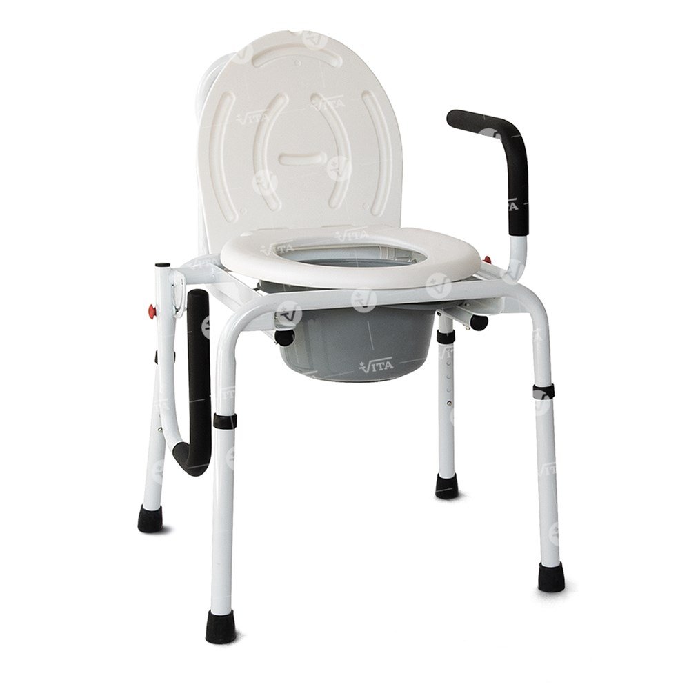 Alternative view of Καρέκλα με πτυσσόμενα πλαϊνά και WC 09-2-118