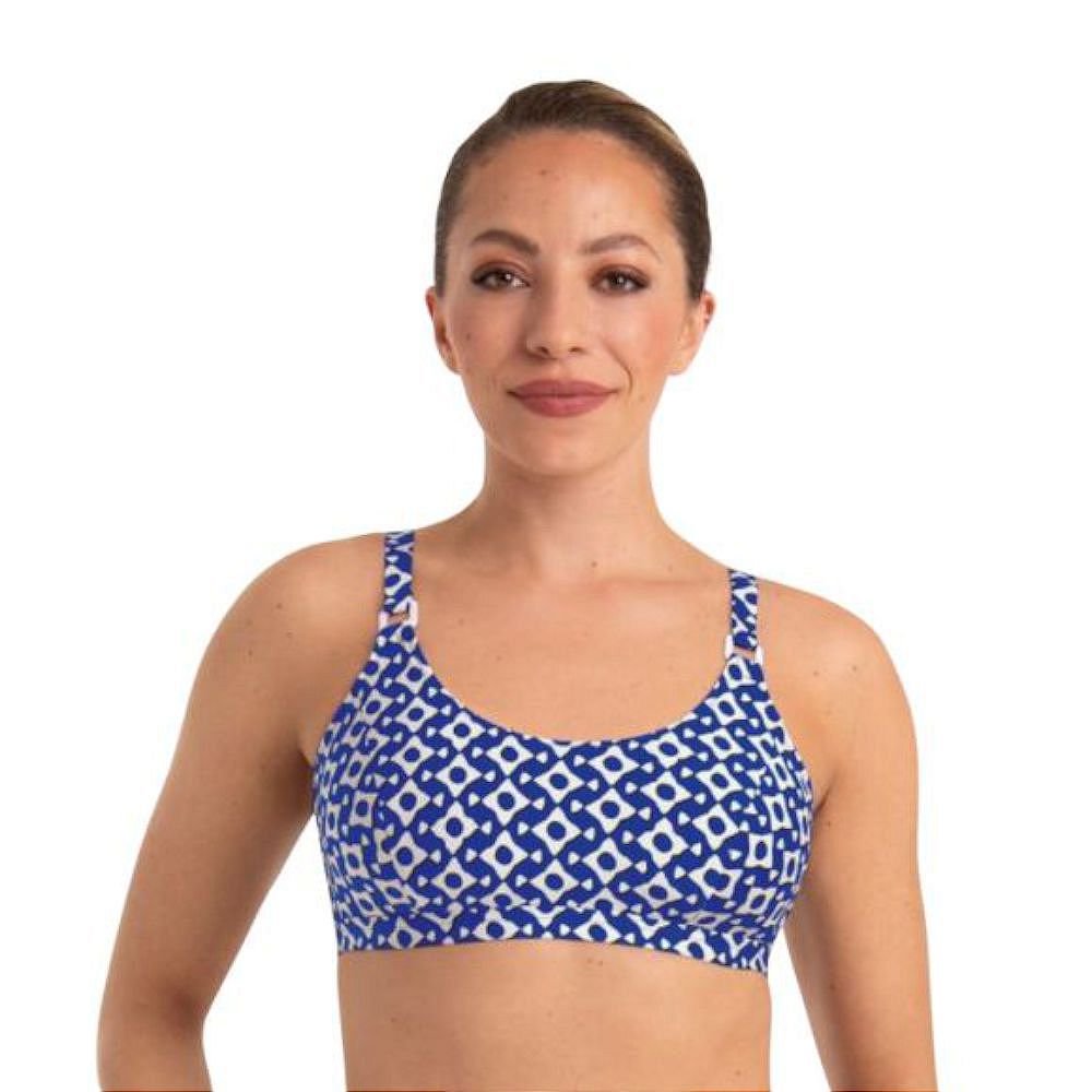 Μαγιό Μαστεκτομής Μπικίνι Anita 6515-1 Μ5 Nola Top μπλε εμπριμέ