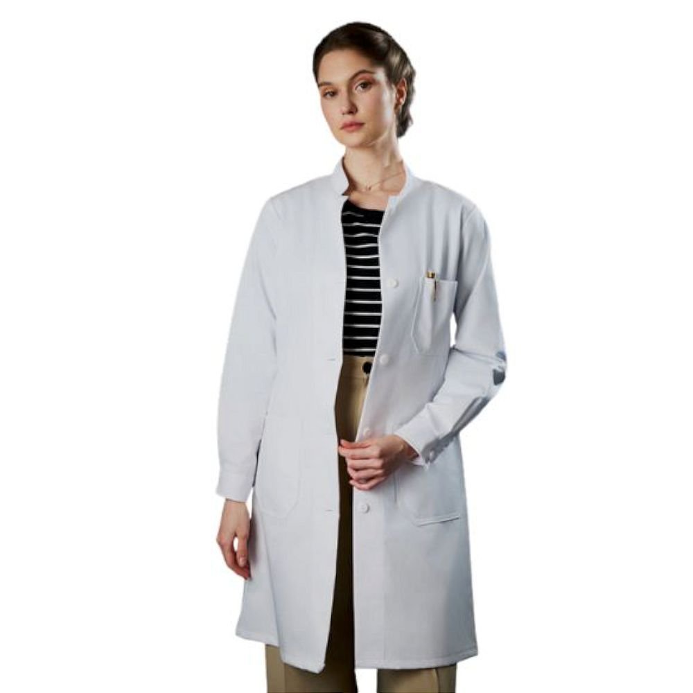 Ιατρική ποδιά γυναικεία – Μάο γιακάς (Κουμπί) SI 1228