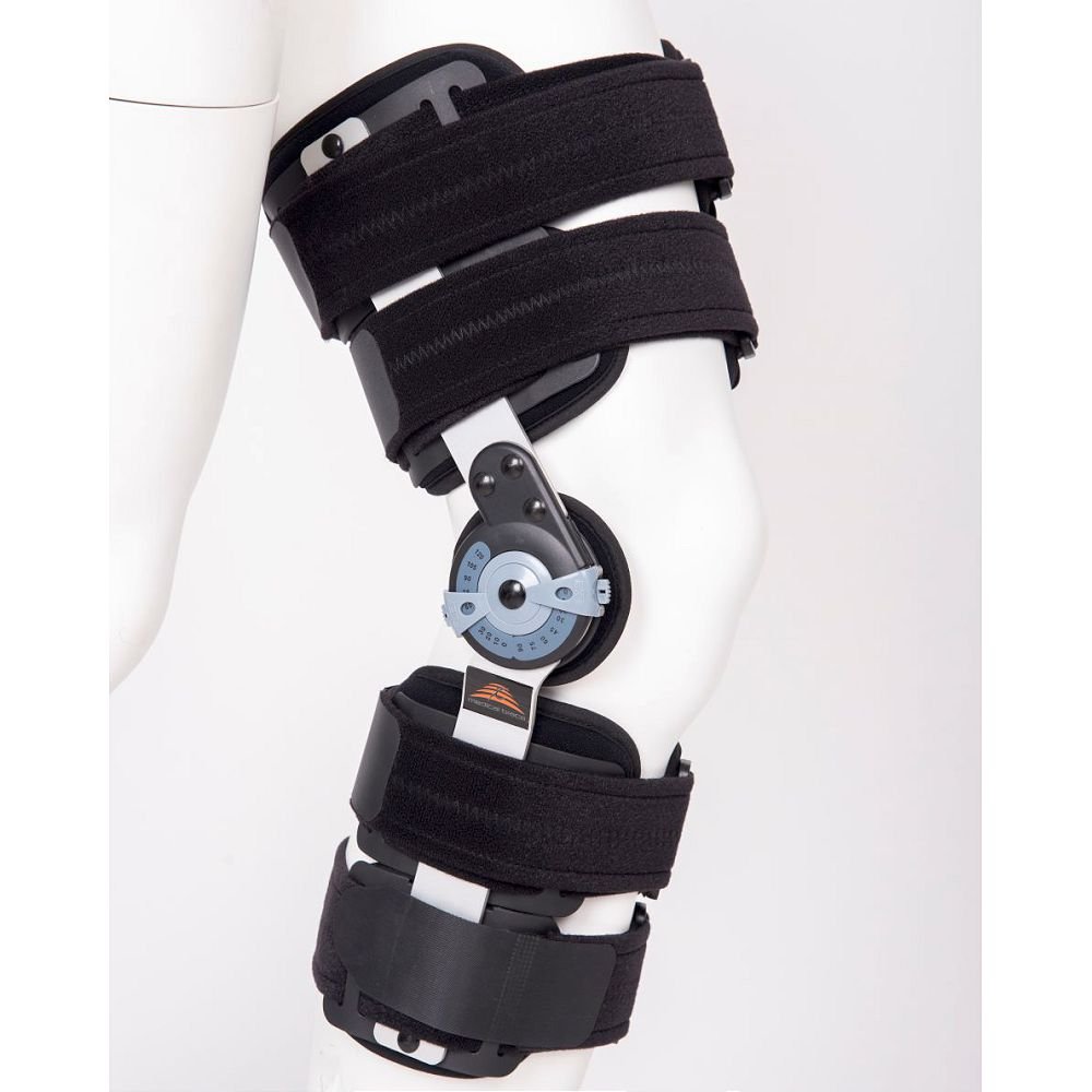 Νάρθηκας μηροκνημικός λειτουργικός με γωνιόμετρο PREMIUM SHORT MB.9000