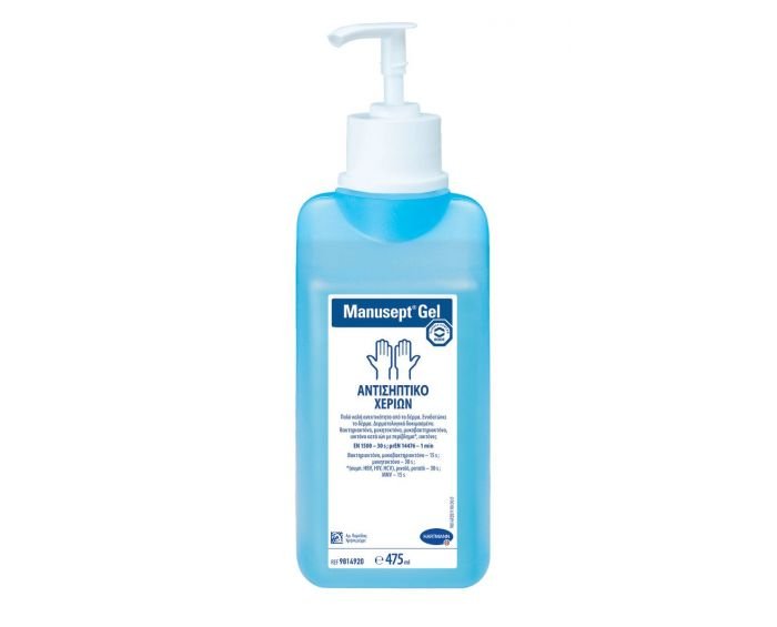 Alternative view of Hartmann Αντισηπτικό χεριών Manusept Gel, 475 ml με αντλία