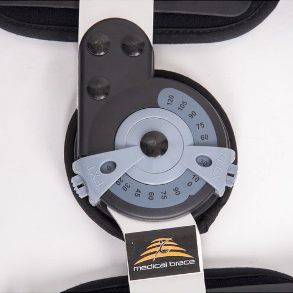 Alternative view of Νάρθηκας μηροκνημικός λειτουργικός με γωνιόμετρο PREMIUM SHORT MB.9000