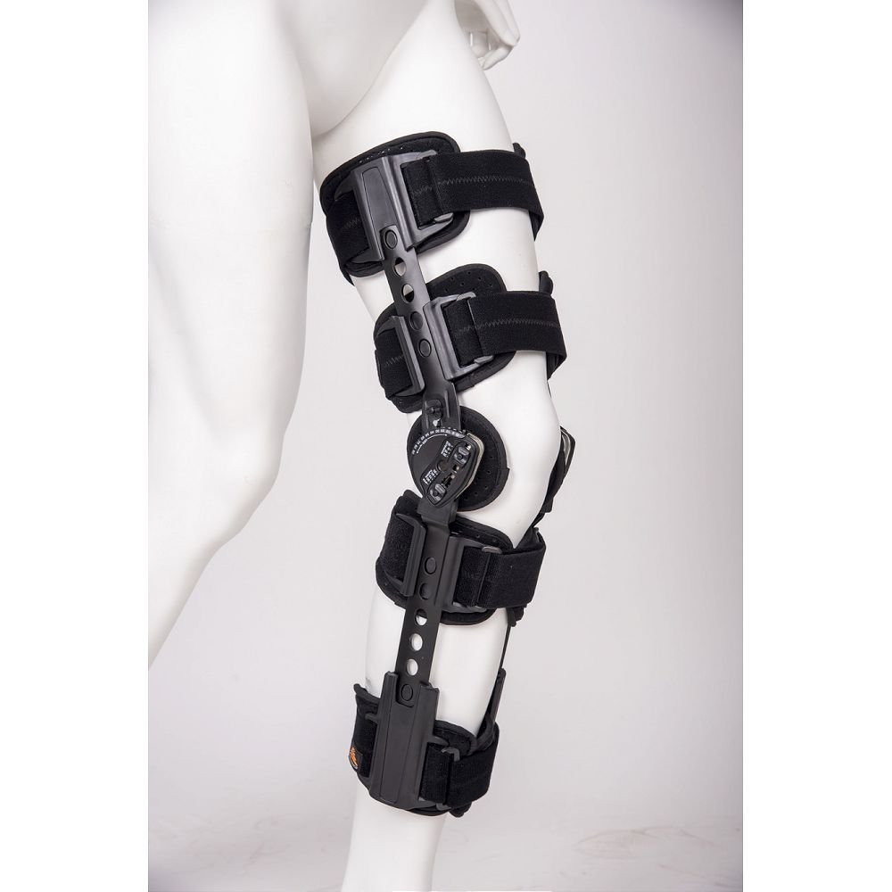 Τηλεσκοπικός μηροκνημικός νάρθηκας λειτουργικός με γωνιόμετρο MB.9011