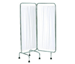 Παραβάν Δίφυλλο Λευκό  SI-9001