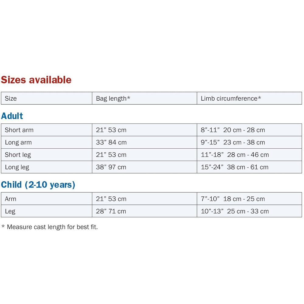 Alternative view of Αδιάβροχο προστατευτικό γύψου και επιδέσμου για χέρι Ενηλίκων μήκους 53 εκ. – AquaStop