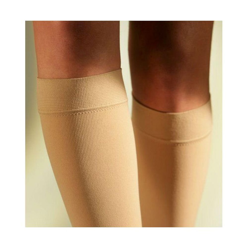 Alternative view of Κάλτσες Ιατρικές Διαβαθμισμένης Συμπίεσης Sigvaris Cotton 1 Κάτω Γόνατος κλάση 1 (ζεύγος)