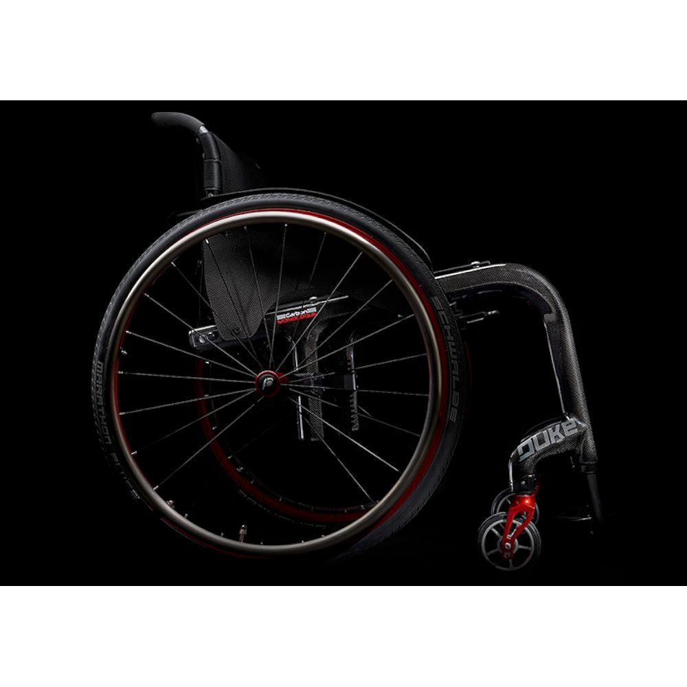 Alternative view of Χειροκίνητο Αναπηρικό Αμαξίδιο Ελαφριού Τύπου από ανθρακονήματα Progeo Duke