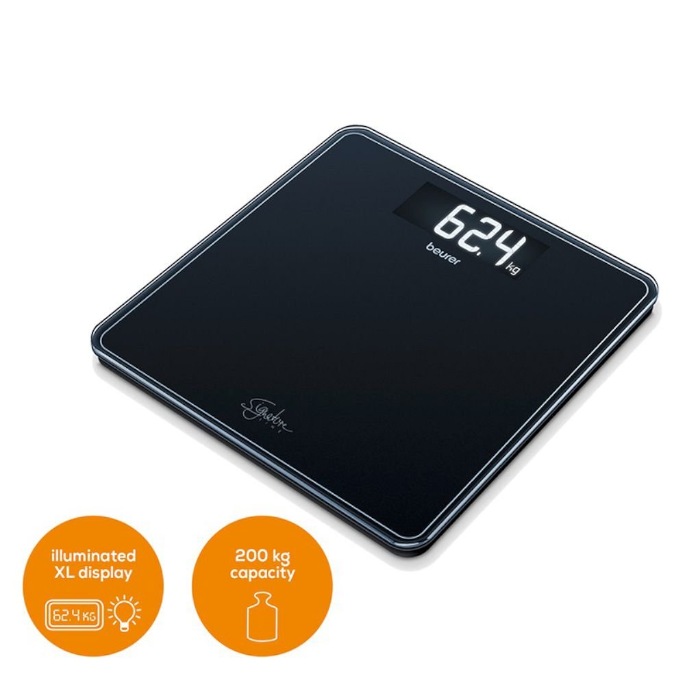 Γυάλινη ζυγαριά μπάνιου Beurer GS 400 Signature Line