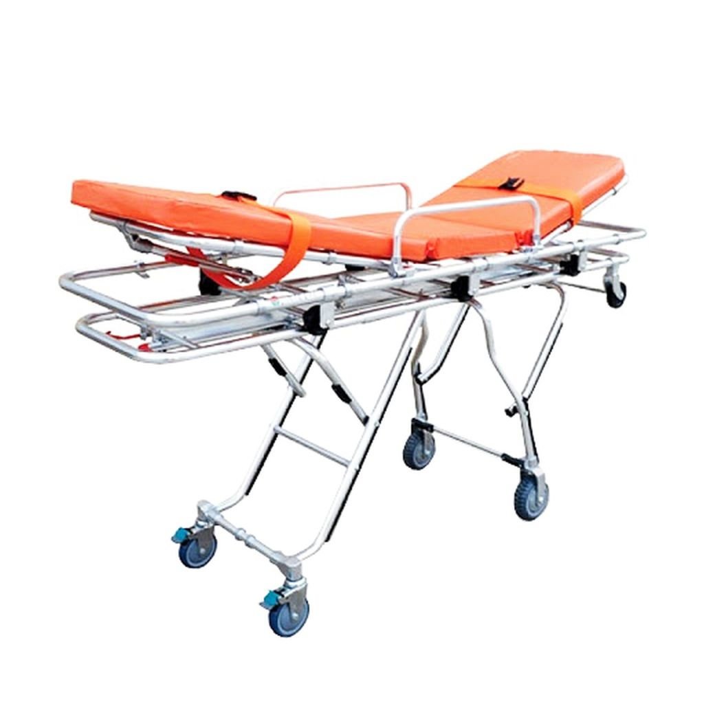 Φορείο Ασθενοφόρου (2 μερών) ρυθμιζόμενου ύψους με αναδιπλούμενα πόδια «HESTIA III»