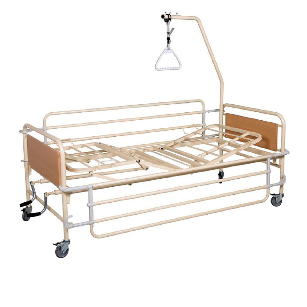 Νοσοκομειακό κρεβάτι 1,20 χειροκίνητο με Ανύψωση πλάτης και ποδιών ARMA-BED-503S.120