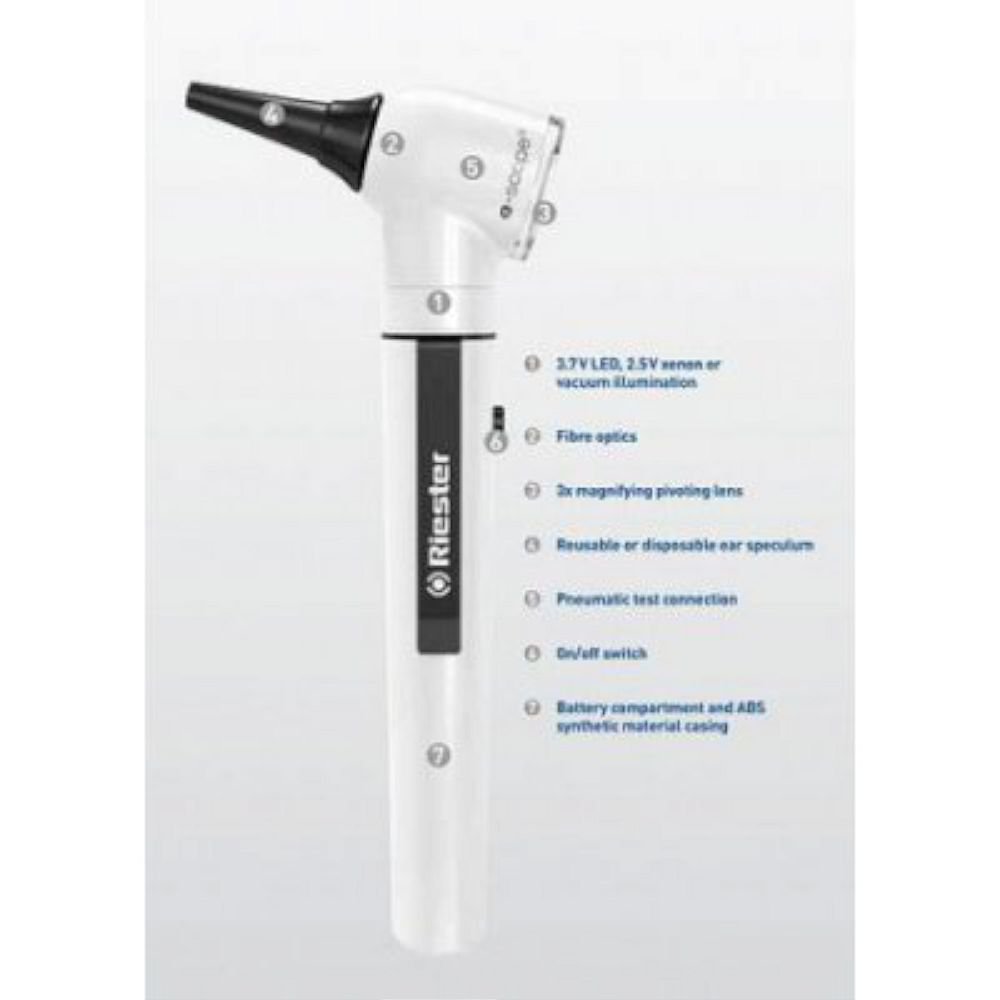 Ωτοσκόπιο E-Scope LED 3.7V-Riester - Image 3