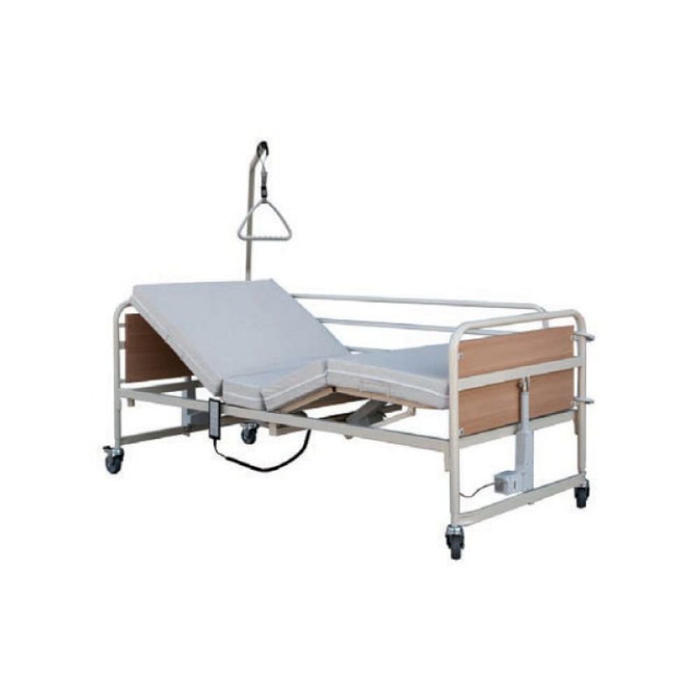 Νοσοκομειακό ηλεκτροκίνητο κρεβάτι μεταβλητού ύψους ΠΛΗΡΕΣ – Πολύσπαστο – PRATO 4