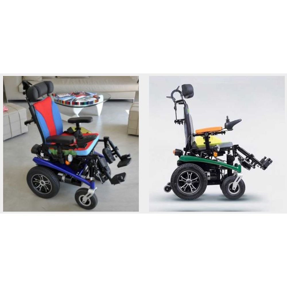 Alternative view of Παιδικό ηλεκτροκίνητο αναπηρικό αμαξίδιο SCRUBBY